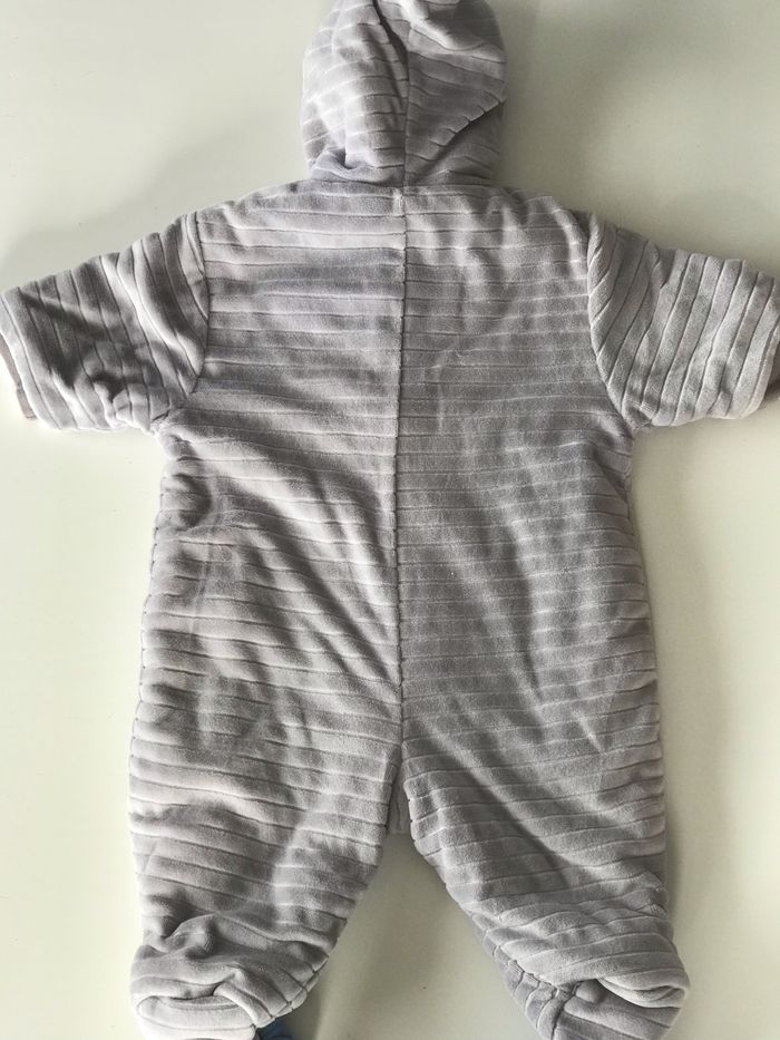 Combinaison grise Big Boss naissance - photo numéro 3