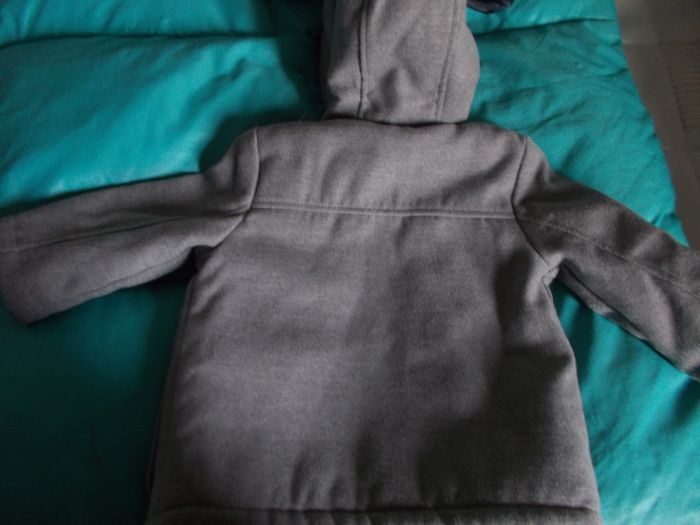 caban gris Kiabi 12 mois - photo numéro 3