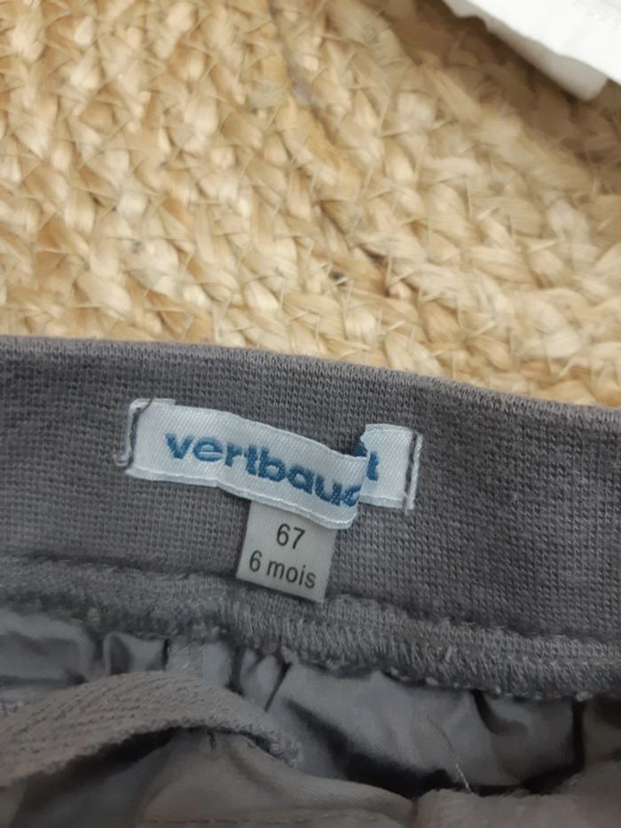 Tenue blouse manches courtes et short Vertbaudet 6 mois - photo numéro 6