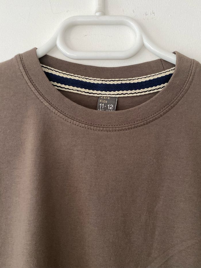 ZARA t-shirt manches longues 11/12 ans - photo numéro 2