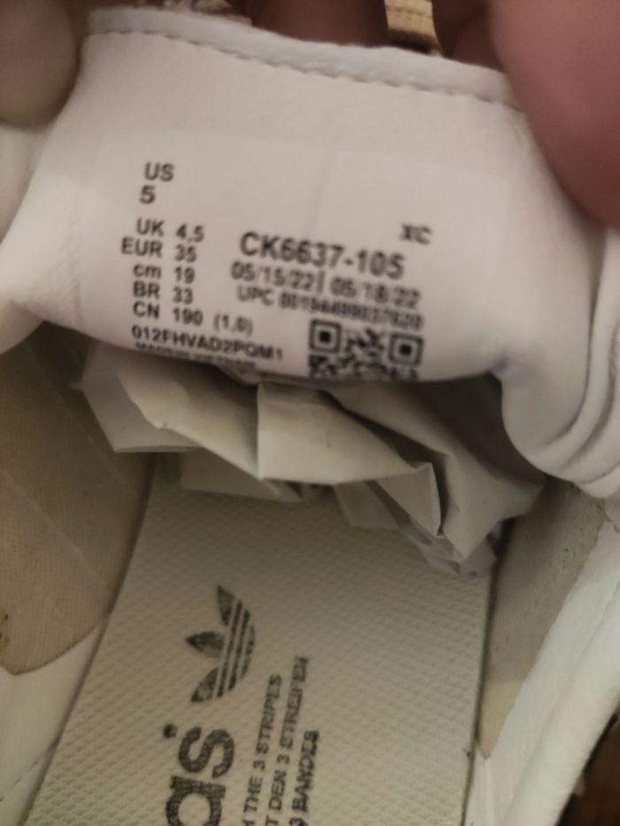 Basket Adidas samba léopard taille 35 - photo numéro 5