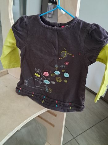 Fille t-shirt orchestra taille 6 mois