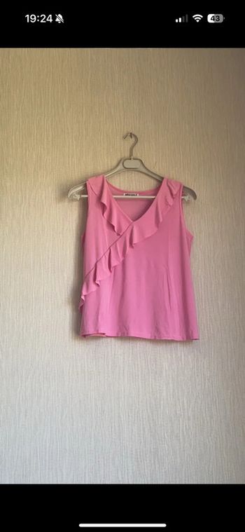 Débardeur rose Taille M Maksimz