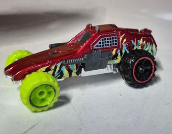 Hot Wheels Attack Pack – Mattel 1992  Indonesia voiture miniature vintage roues fluo