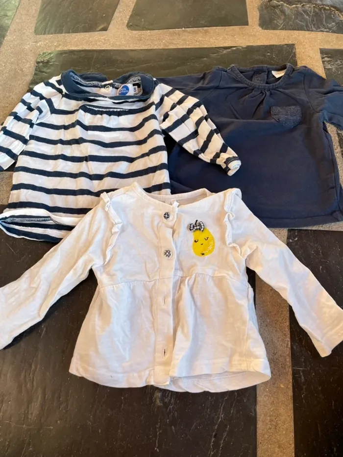 Lot 3 t-shirt manches longues - photo numéro 4