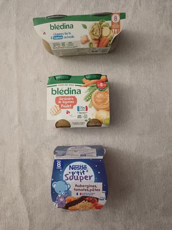Lot petits plats bébé