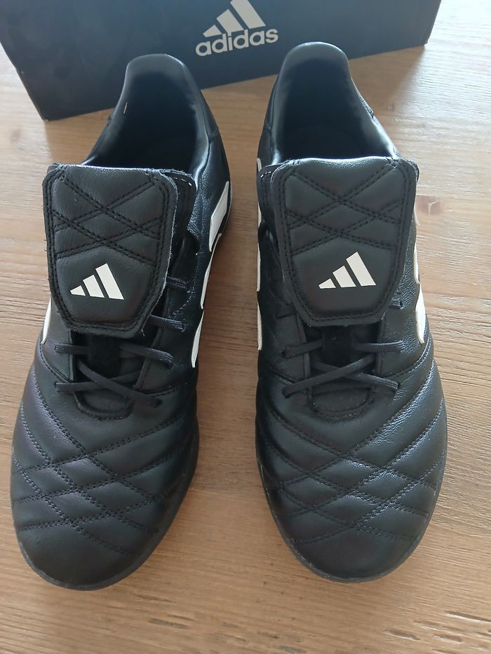 Chaussures Foot stabilisé Copa Gloro 41 1/3 noir & blanc - Adidas - photo numéro 2