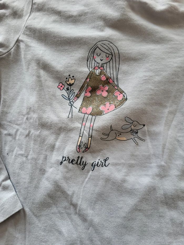 Tee shirt manches longues sergent major 4 ans - photo numéro 2