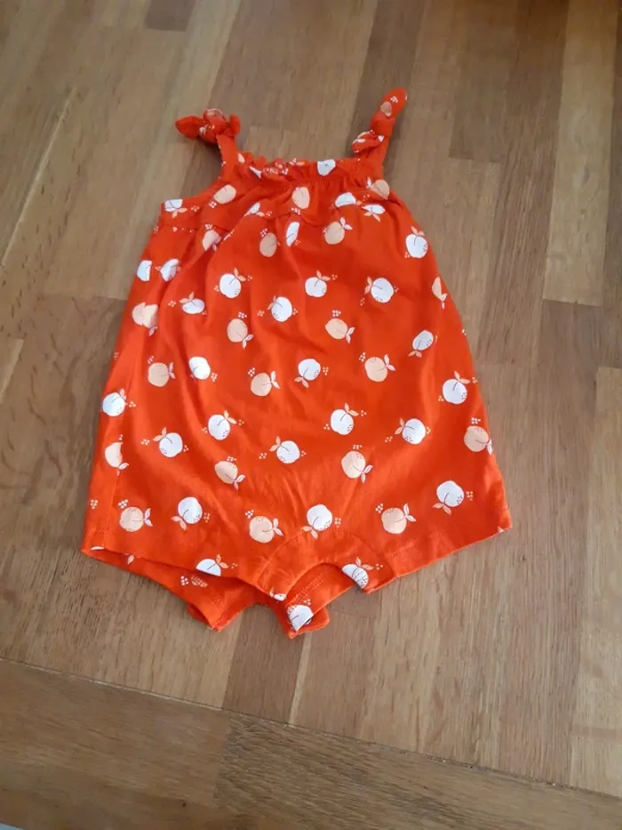 Combishort bebe fille