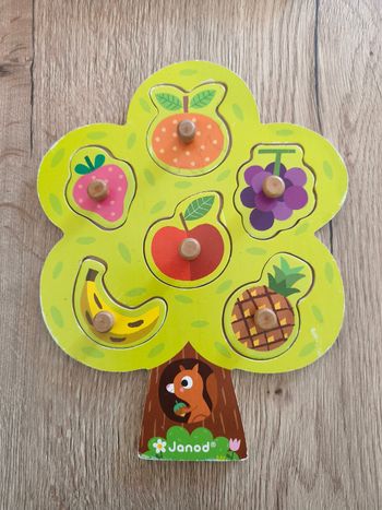Puzzle Janod fruits 