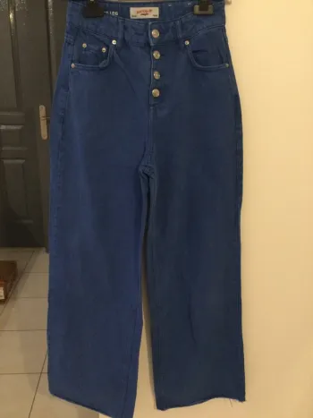 Jean bleu Jennyfer wide Leg T34