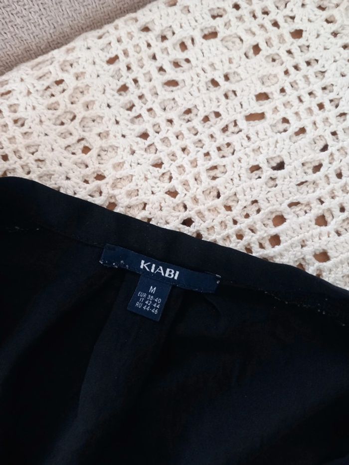 Chemisier noir Kiabi - photo numéro 3