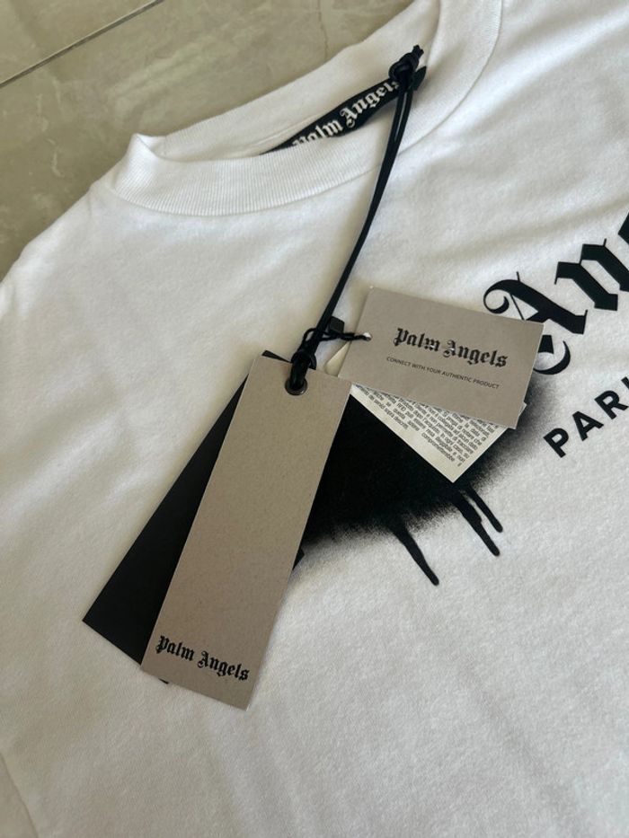 T Shirt Palm Angels Spray Tag - photo numéro 4