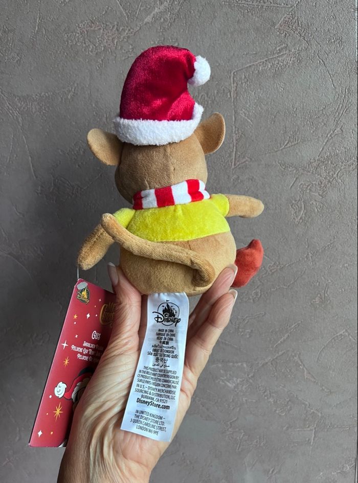 Peluche épaule / shoulder Gus de Cendrillon neuve - photo numéro 8