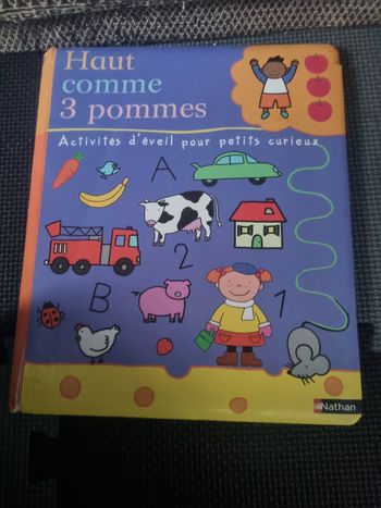 Livre enfant activités d'éveil pour petits curieux 1 à 3ans