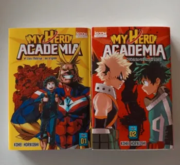 Livre My Hero Academia Volume 1 et 2