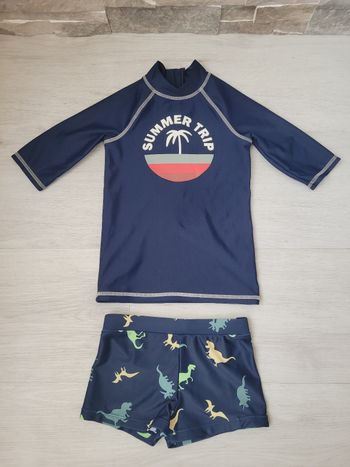 T-shirt microfibre + Boxer de bain