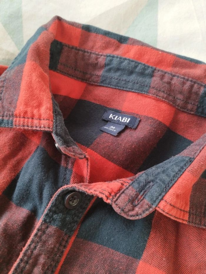 Lot de 3 chemises à carreaux garçon 8 ans - photo numéro 10