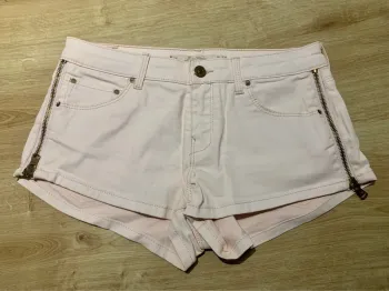 Short enduit rose Zara - Taille 36