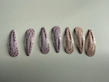 Lot 7 barrettes 