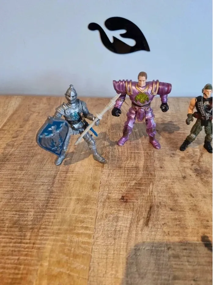 Lot de 5 figurines chap mei articulées - photo numéro 2