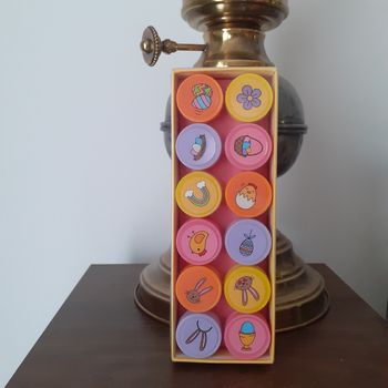 Neuf: Set 12 Tampons-encreurs pour enfants