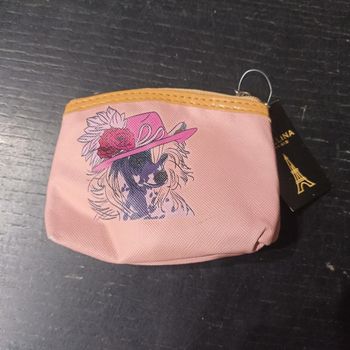 Petite porté monnaie chien caniche