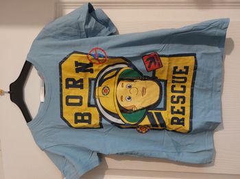 pyjama pyjashort sam le pompier 8 ans