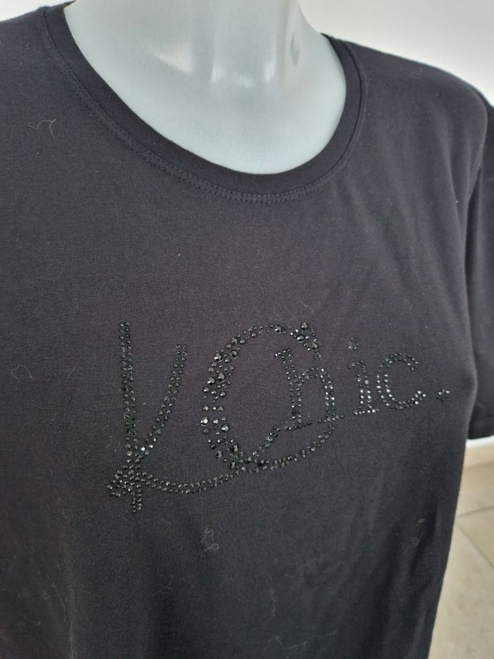 Haut noir avec inscription KChic Karting collection d'Armor-Lux - photo numéro 3