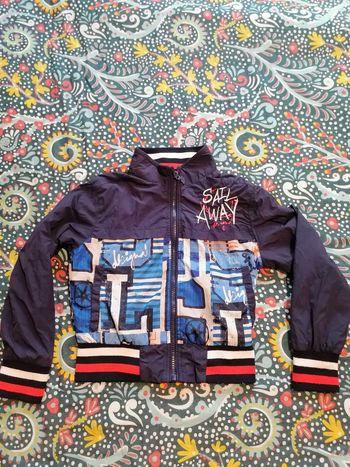 Blouson coupe vent desigual 5/6 ans