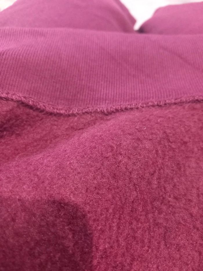 Pull/Sweat vintage Manche Courte Bordeaux - photo numéro 5