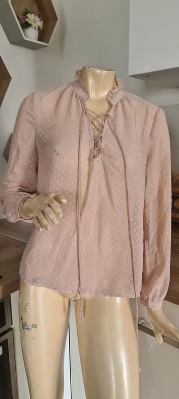 tres jolie haut tunique chemisier taille 36 mango  (