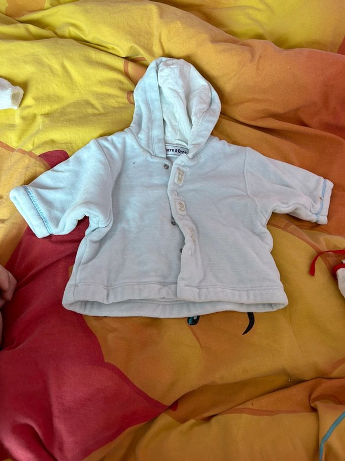 Veste sucre d’orge taille 1 moi