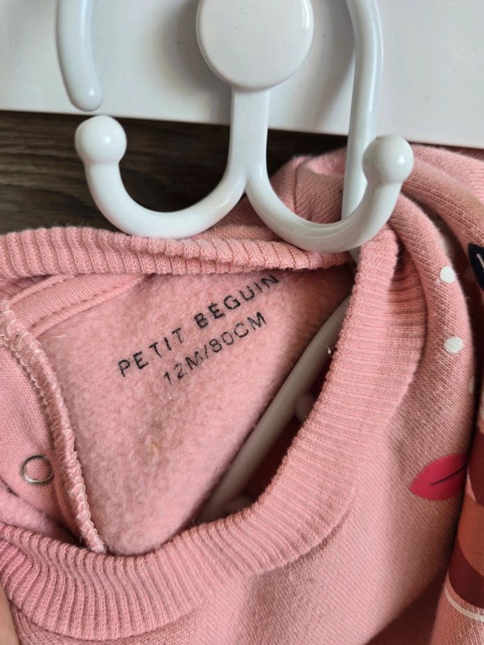 Vêtement Bébé Fille - Pull + Legging - Petit béguin - 12 mois / 80 cm - photo numéro 5