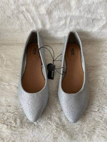 Ballerines argentées pointure 37