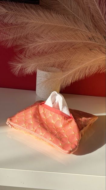 Pochette lingettes lavables