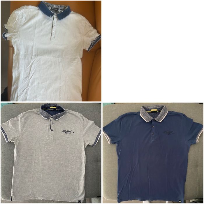 Lot de 3 polos homme kaporal taille L