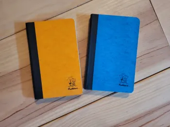 Neuf 1 lot de 2 carnets petits carreaux lutece