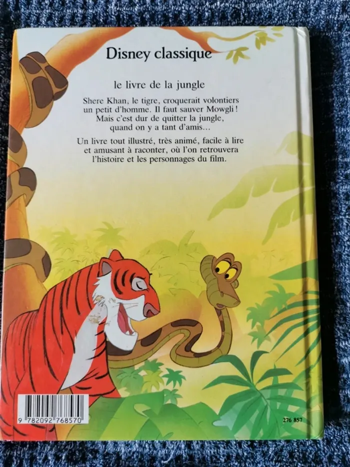 Livre Disney Classique Le livre de la jungle - photo numéro 2