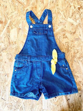 Salopette short été 3 ans Obaibi fille