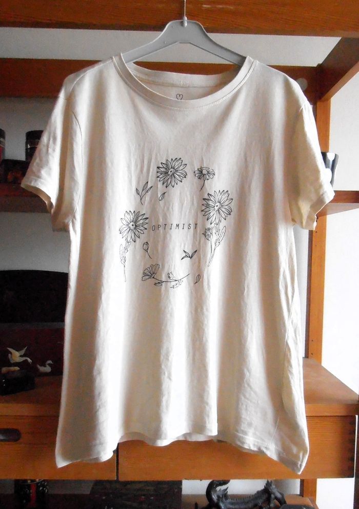 T-shirt fleuri femme, Primark, taille S 36, 100% coton bio - photo numéro 7