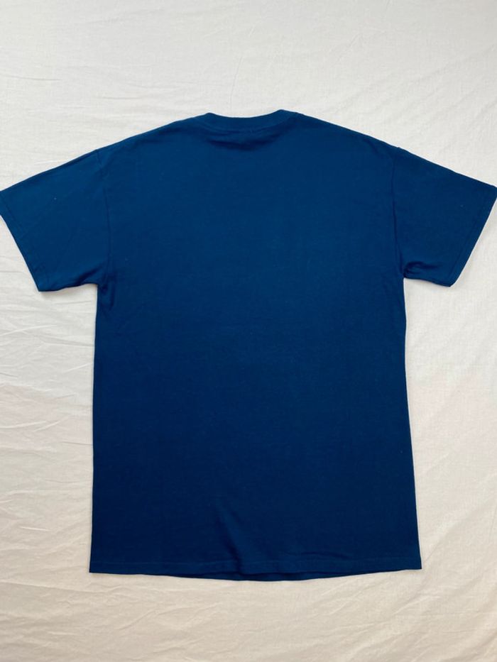 T-shirt imprimé sport USA, homme, été, Bleu Marine M - photo numéro 3