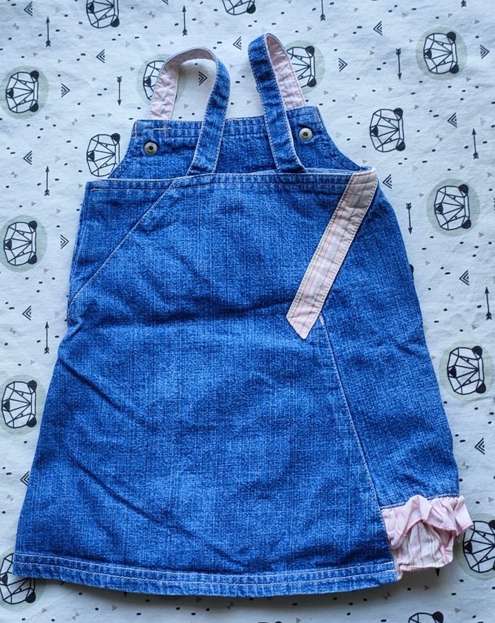 Robe en jean taille 12 mois - photo numéro 3