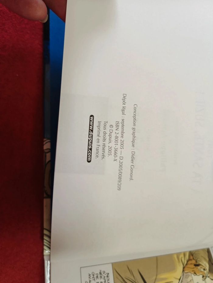 Lady s tome 2 " Aymond. van Hamme " Repérage Dupuis - photo numéro 8