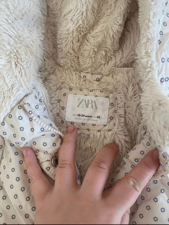 Manteau hiver Zara taille 18-24 mois - photo numéro 5