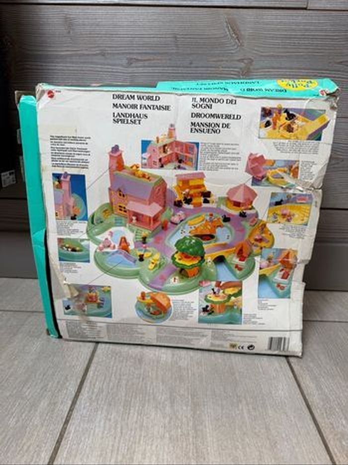 Polly Pocket Dream World 1991 Manoir Fantaisie avec boîte d’origine (sans figurines) - photo numéro 7