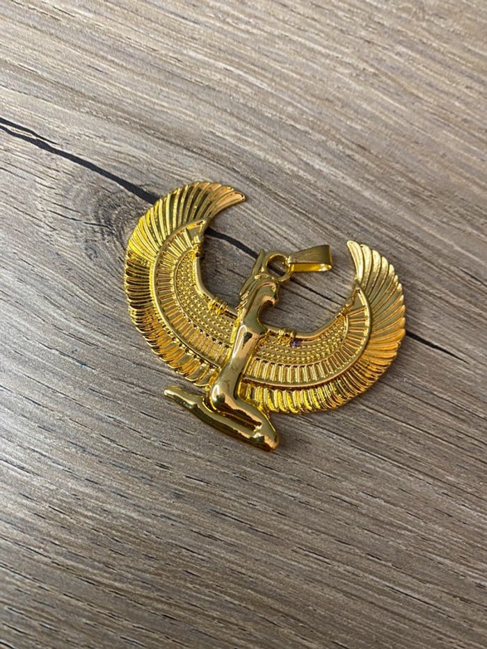 Pendentif acier Maat rétro - photo numéro 2