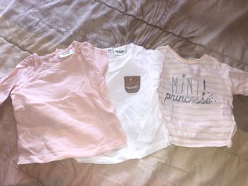 Lot tee-shirts manches longues