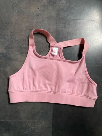 Brassière coton rose 8 ans 128 cm