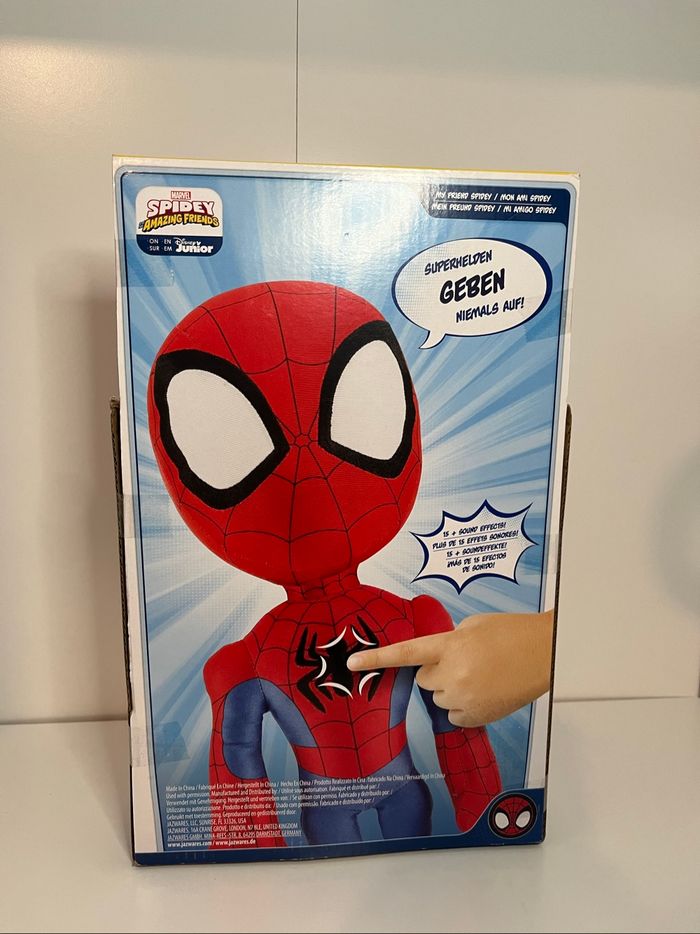 Peluche interactive Spidey Marvel – neuve - photo numéro 2